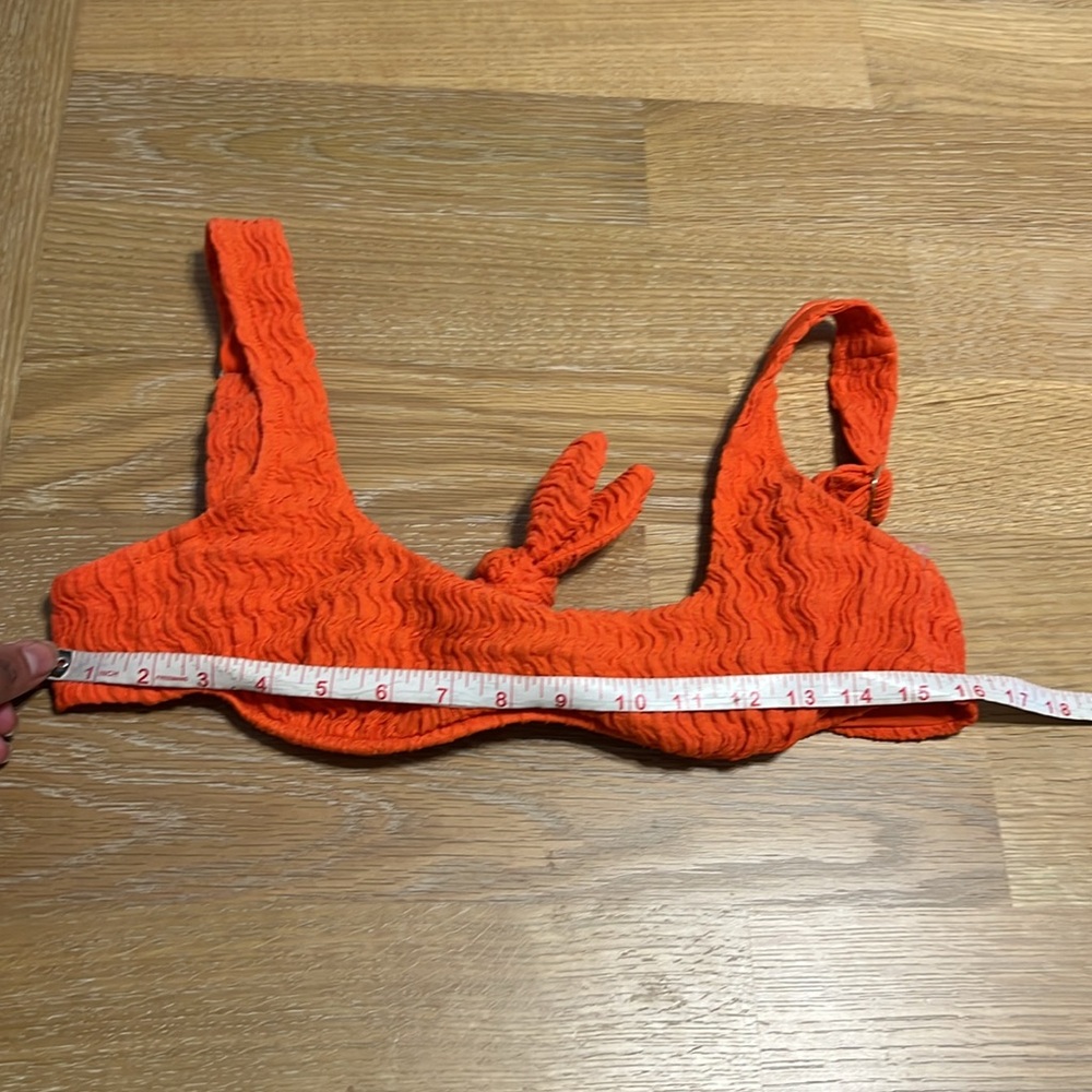 Montce Tangerine Kaia Top bikini women’s size M NWOT - Picture 13 of 14